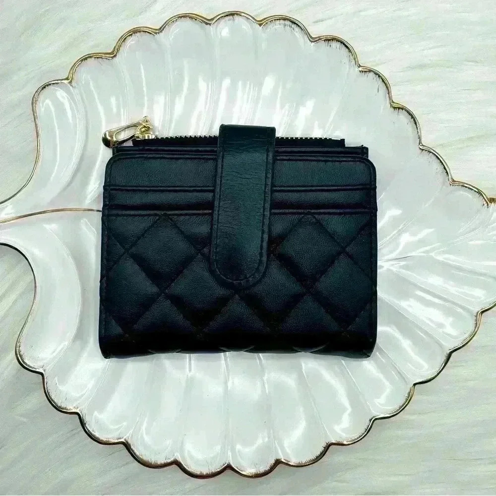 Multi-Functional Wallet With Zipper Pocket For Coins